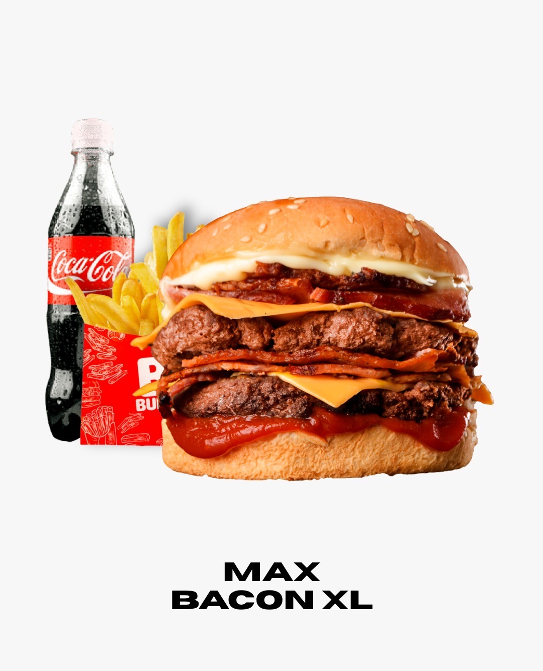 Max Bacon XL Burger Max