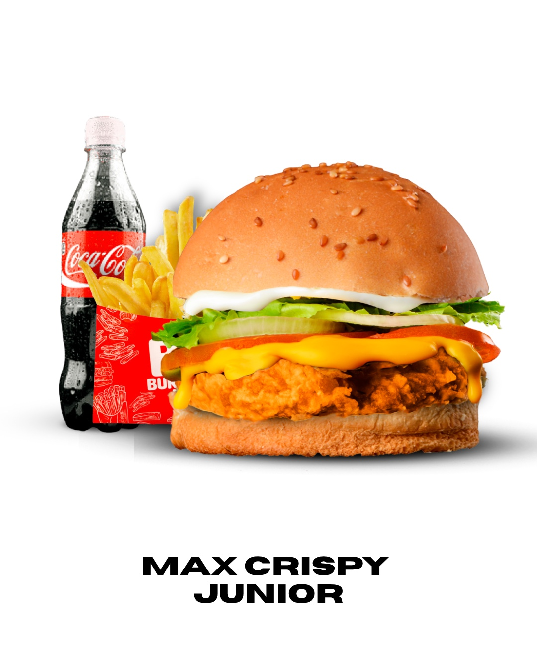 Max Crispy Junior Burger Max
