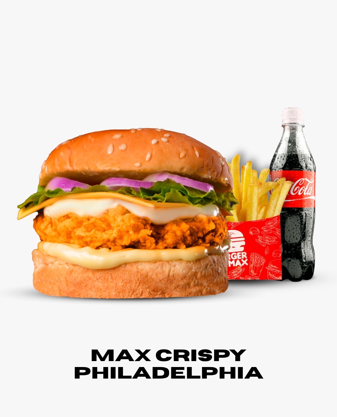 Crispy Philadelphia - Burger Max